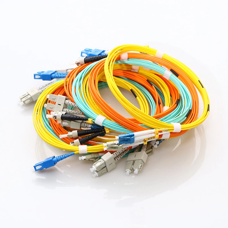 Blue, Green, Grey or Others Om3 Optical Fiber Patch Cord