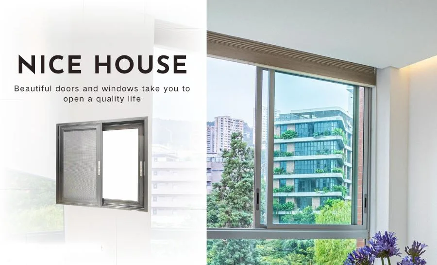 American Design Soundproofing Interior Aluminium Sliding Windows Others Glass Sliding Window