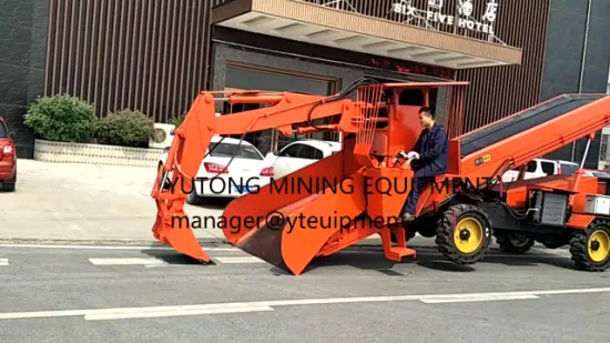 Crawler Mucking Machine for Tunnel with 120m3 Capacity