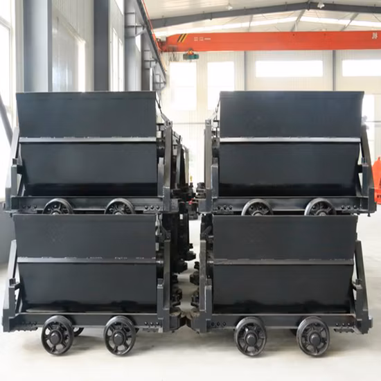 Coal Mining Rail Car Kfu1.0-6 Bucket -Tipping Mine Wagon