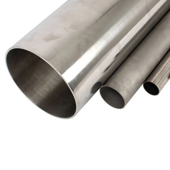 Customized Size 316 Stainless Steel Compressed Air Round Pipe