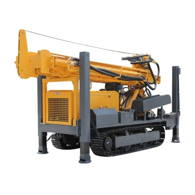 Water Well Drilling Rig Machine 200m 350m Hydraulic Mine Drilling Rigs Rotary Hole Borehole Drill Machines for Sale