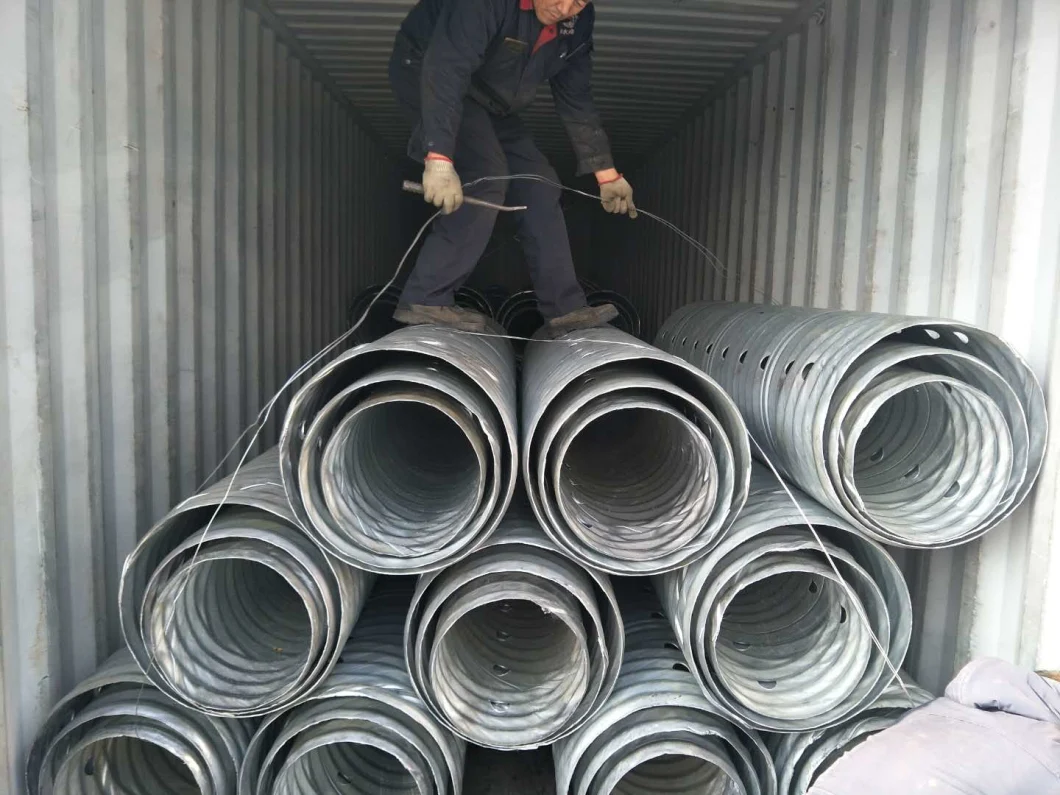 Cold Storage Galvanized spiral Steel Air Duct Pipe for Ventilation