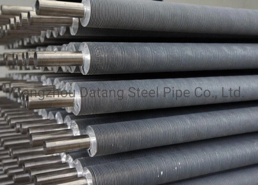 Customized Steel ASTM A213 T11 T22 Air Preheat Heat Exchanger Finned Tube/Finning Pipe