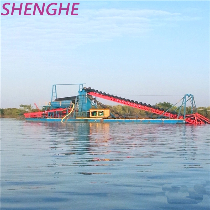 Portable River Gold Mining Equipment Used in River