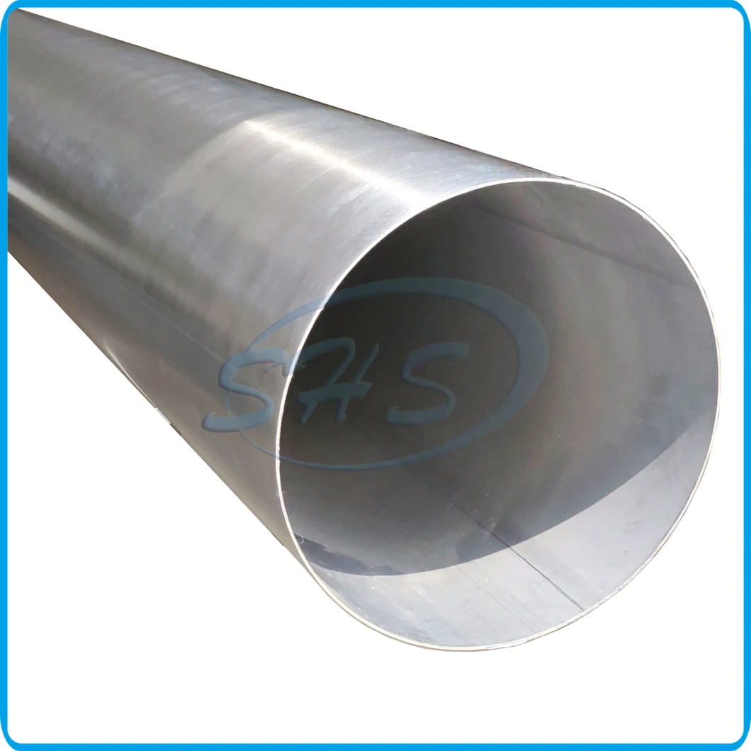 Stainless Steel Round Pipes with Big Od for Air Outlet