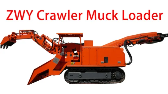 Mine Tunnel Excavator (LWL-180) Mucking Rock Loaders