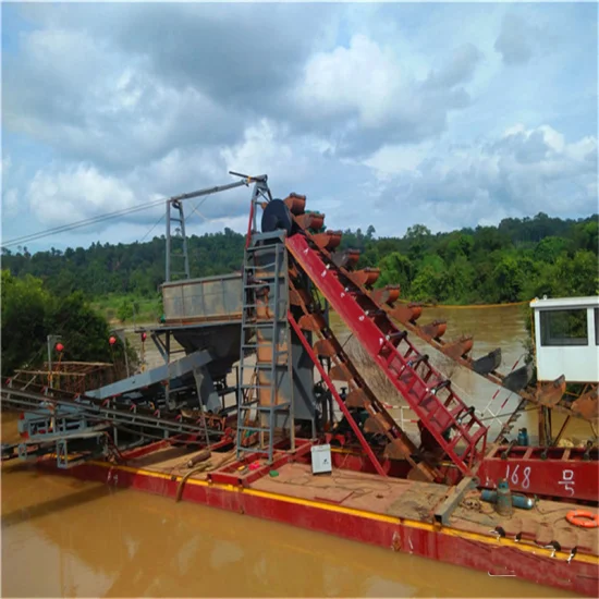 Portable River Gold Mining Equipment Used in River