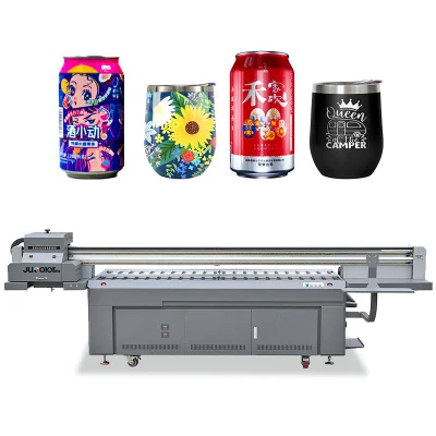 Jucolor Competitive Price of Cylinder Printer 2510 3D UV Large Format Printer for Drink Bottle and Others