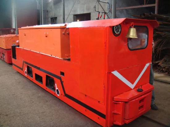 Underground Tunnel Coal Mining Explosion-Proof Diesel Lead-Acid Batteries Battery Truck Transportation Compact Mining Diesel Hydraulic Rail Locomotive
