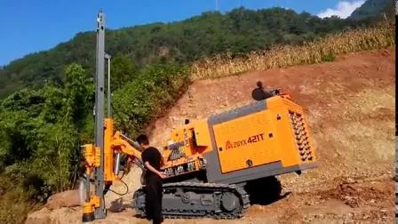 Integrated-Type Hydraulic Mine Drill Rigs for Sale DTH Drilling Rig Machine