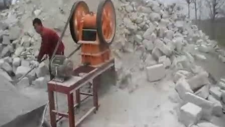 Quarry Mining Construction Rock Jaw Crushing Equipment for Granite